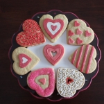 Valentine's Day Heart Cookies