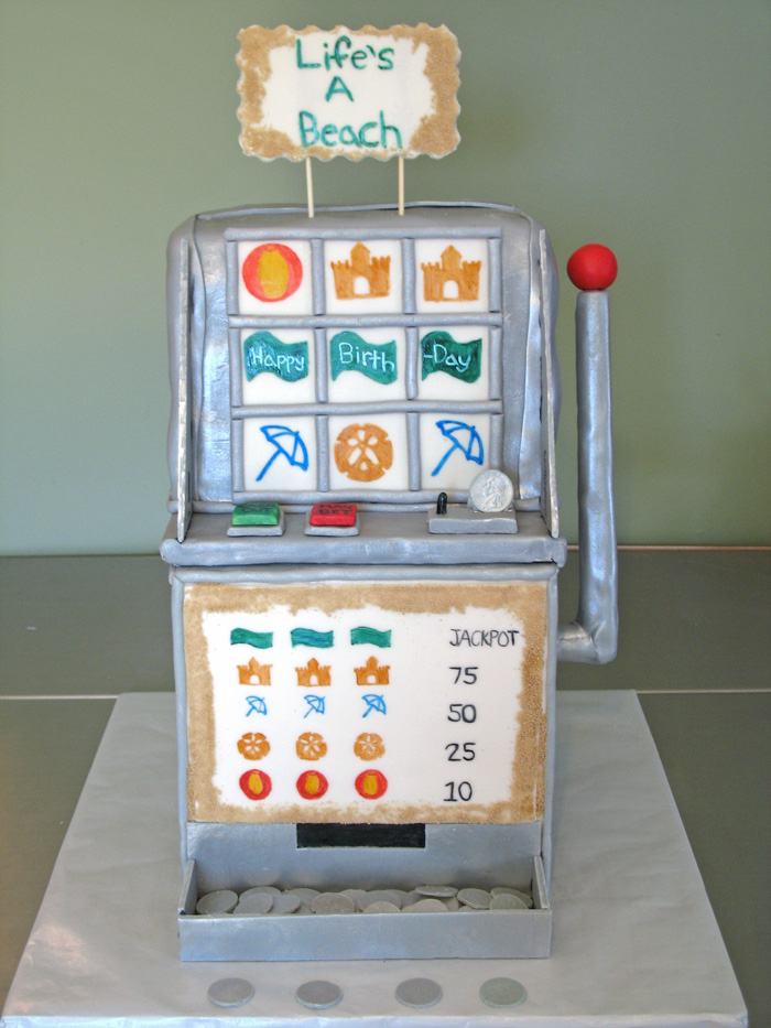 Slot Machine Cake