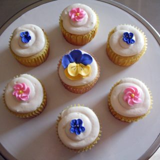 Flower Cupcake Toppers