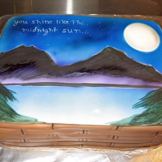 midnight sun cake
