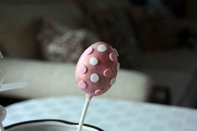 Spring Cake Pops - Easter Egg