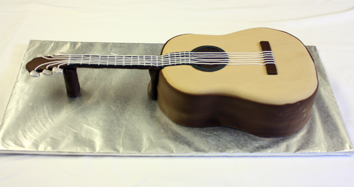 Classical Guitar Cake