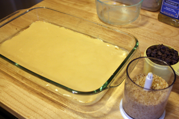 Step4-pour on the sweetened condensed milk