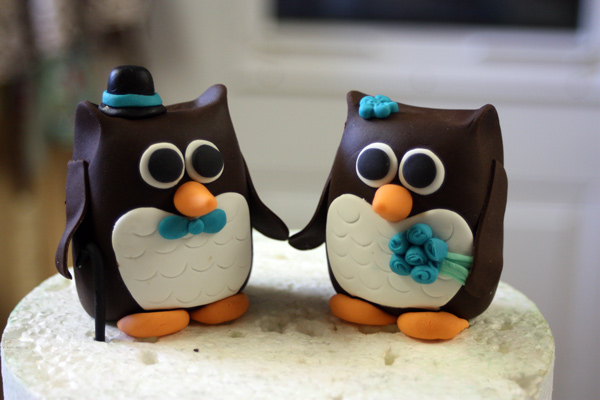 owl cake toppers