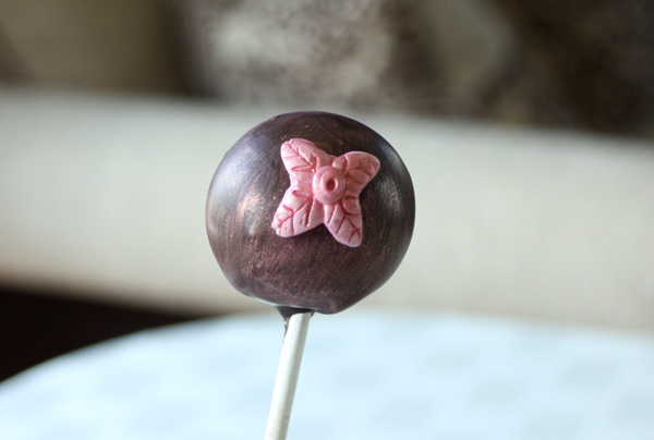 Dip Cake Pops in Chocolate - Decorating Example