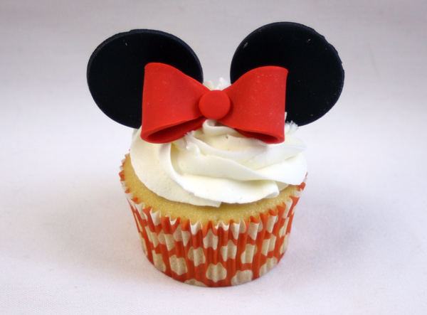 Minnie Mouse Cupcakes Example 2