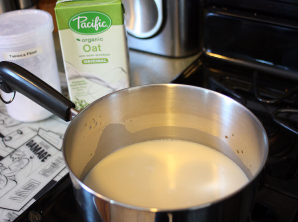 Vegan Yogurt Step 1 heat-the-milk