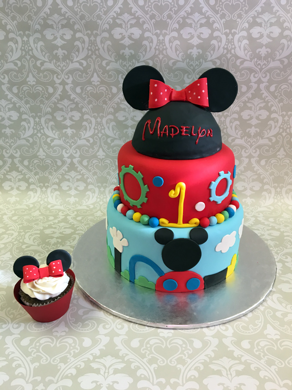 Mickey Mouse Hat Cake Topper