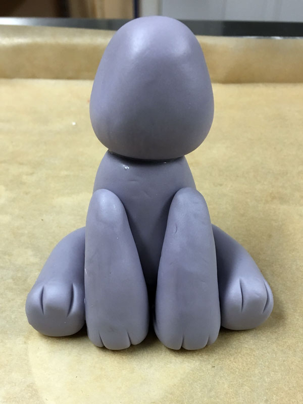 Adding the head, arms and legs
