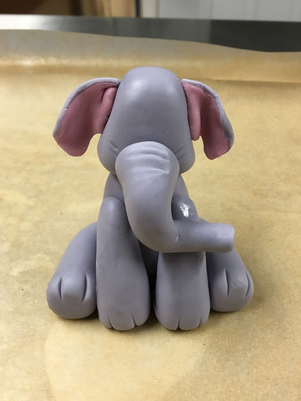 adding ears and trunk