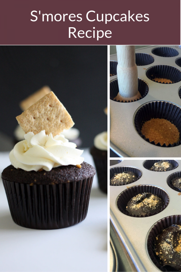 s'mores cupcakes for pinterest